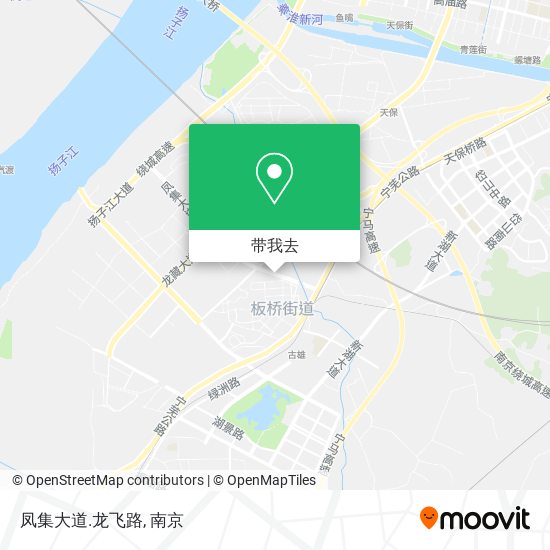 凤集大道.龙飞路地图