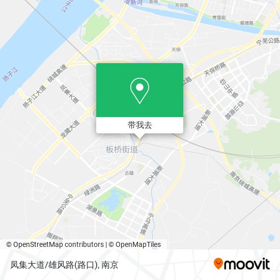 凤集大道/雄风路(路口)地图