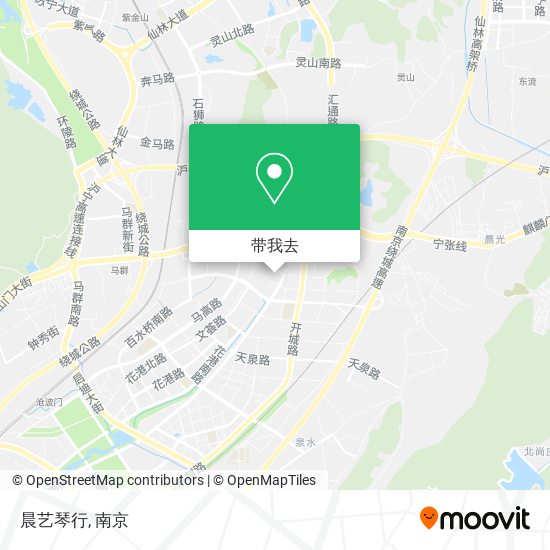 晨艺琴行地图