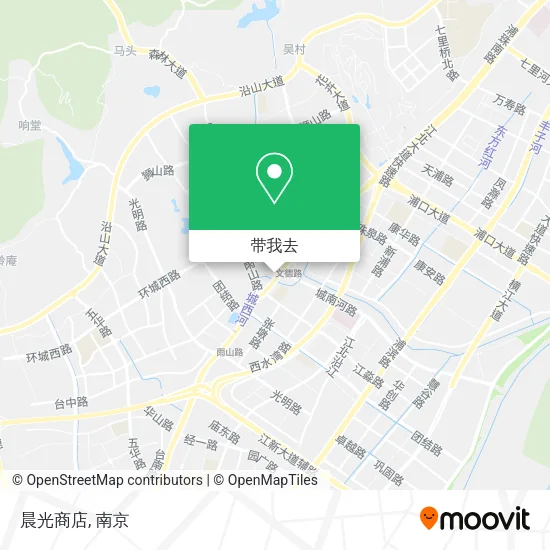 晨光商店地图