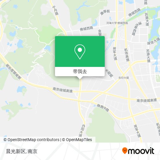 晨光新区地图