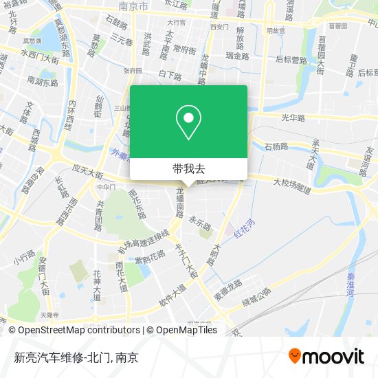 新亮汽车维修-北门地图