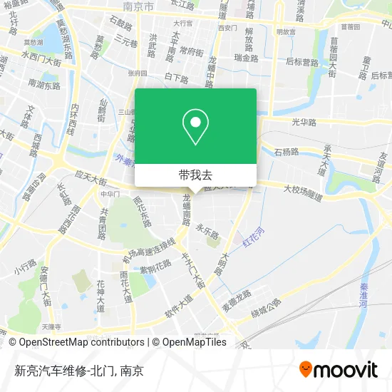 新亮汽车维修-北门地图