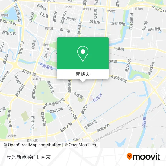 晨光新苑-南门地图