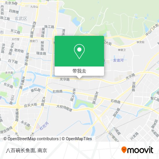 八百碗长鱼面地图