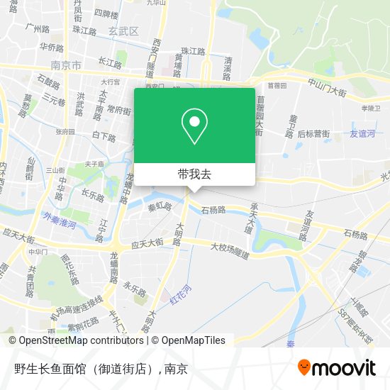 野生长鱼面馆（御道街店）地图