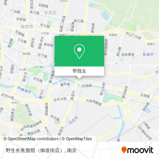 野生长鱼面馆（御道街店）地图