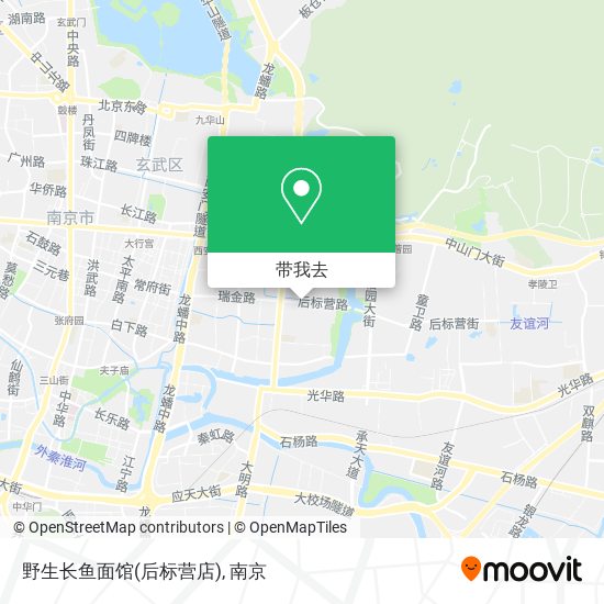 野生长鱼面馆(后标营店)地图