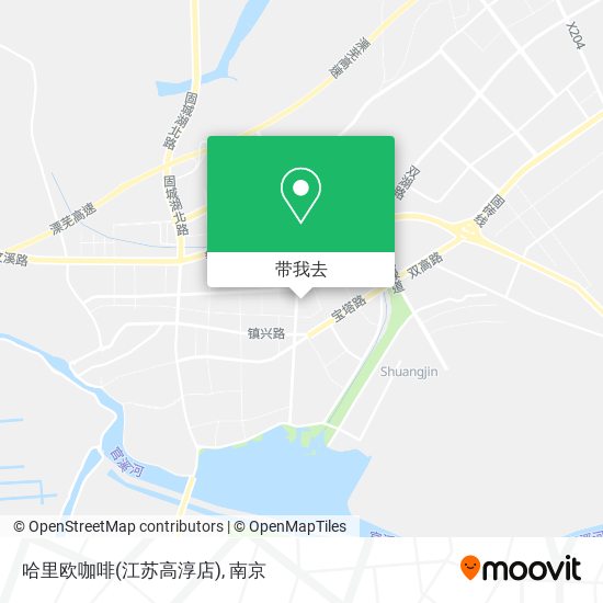 哈里欧咖啡(江苏高淳店)地图