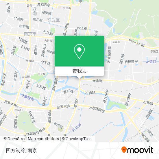 四方制冷地图