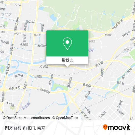 四方新村-西北门地图