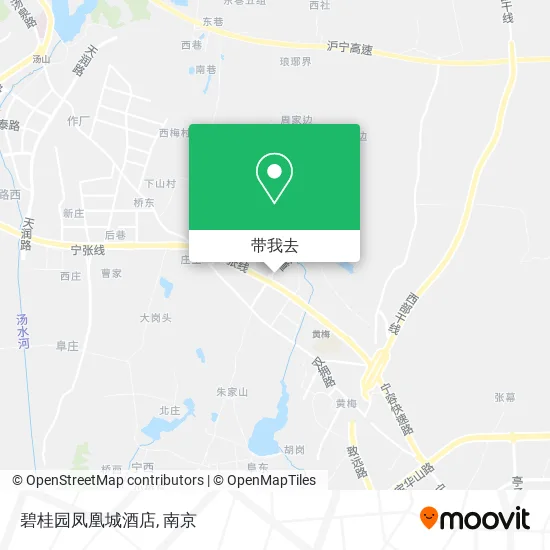 碧桂园凤凰城酒店地图