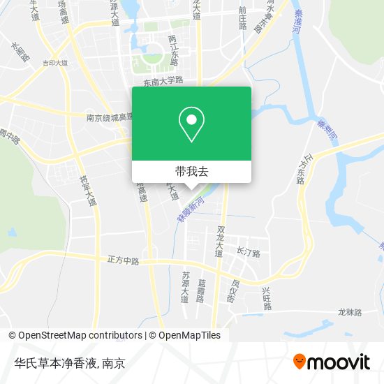 华氏草本净香液地图