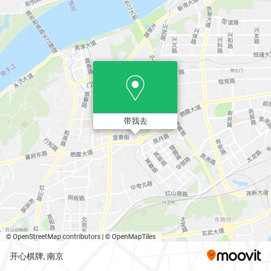 开心棋牌地图