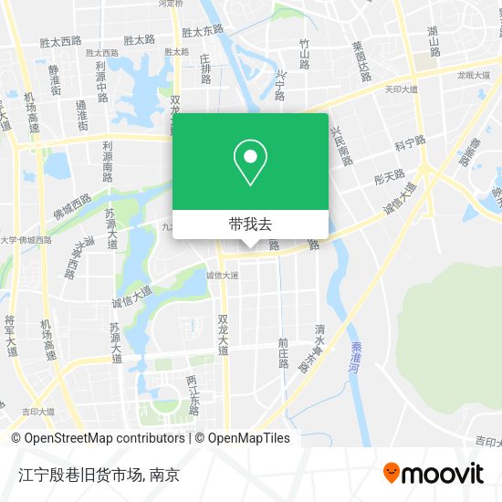 江宁殷巷旧货市场地图