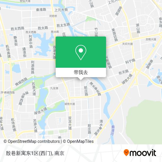 殷巷新寓东1区(西门)地图