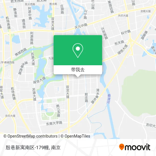 殷巷新寓南区-179幢地图