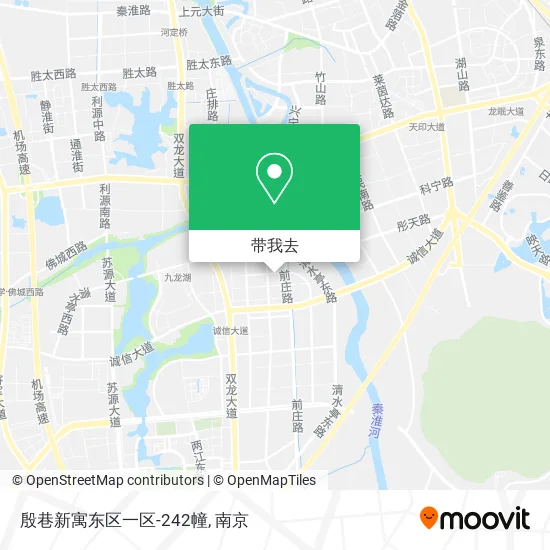 殷巷新寓东区一区-242幢地图