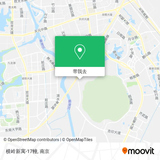 横岭新寓-17幢地图