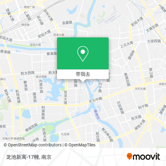龙池新寓-17幢地图
