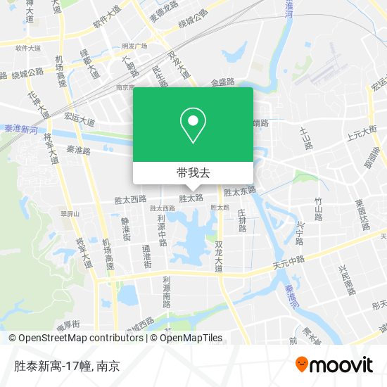 胜泰新寓-17幢地图