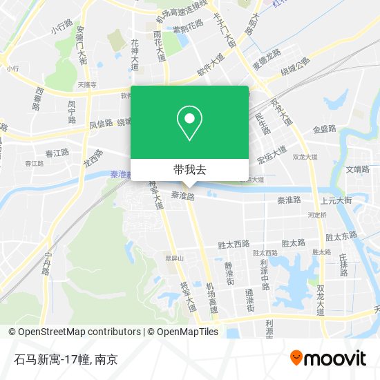 石马新寓-17幢地图