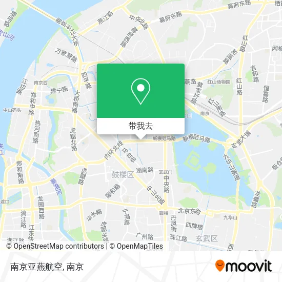 南京亚燕航空地图