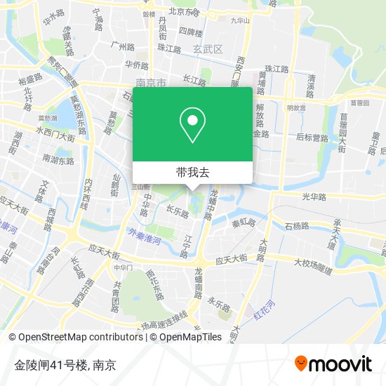 金陵闸41号楼地图