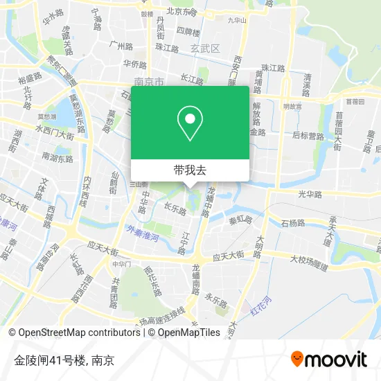 金陵闸41号楼地图