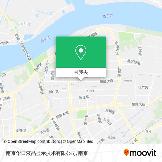 南京华日液晶显示技术有限公司地图
