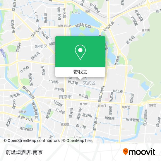 蔚燃烟酒店地图