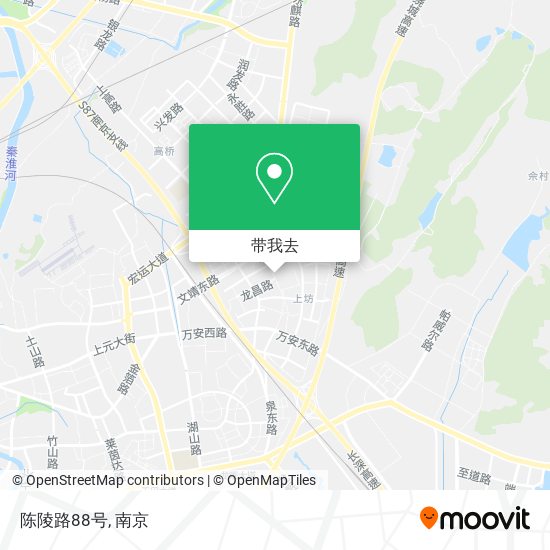 陈陵路88号地图