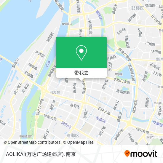 AOLIKAI(万达广场建邺店)地图