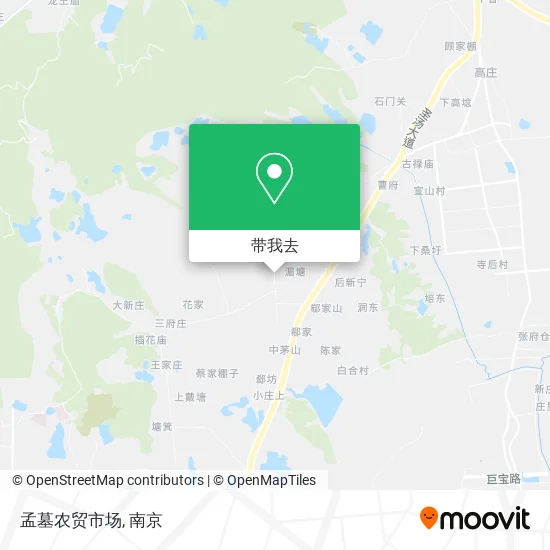 孟墓农贸市场地图