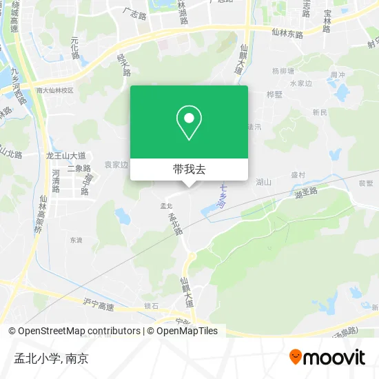 孟北小学地图
