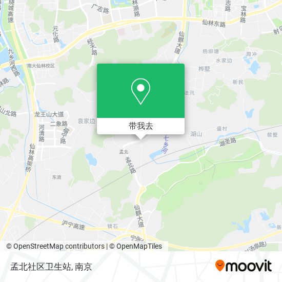 孟北社区卫生站地图