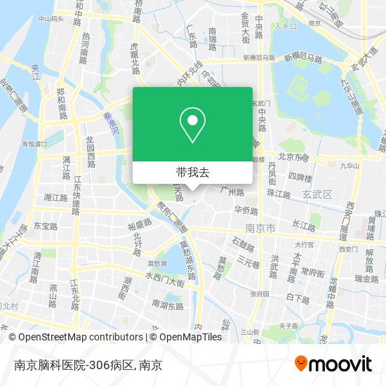 南京脑科医院-306病区地图