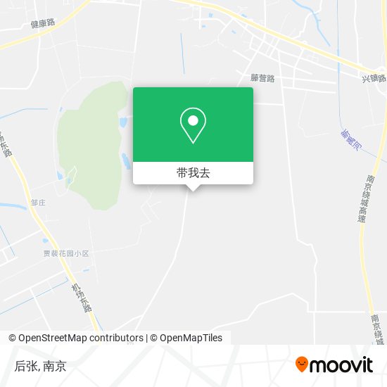 后张地图