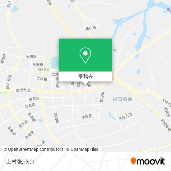 上村张地图