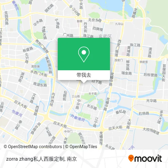 zorra zhang私人西服定制地图