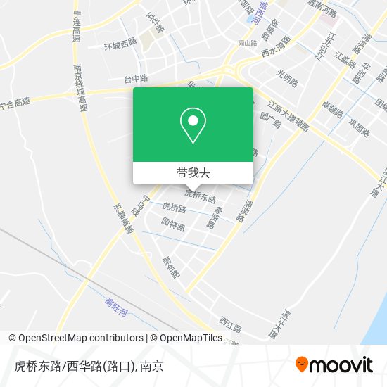 虎桥东路/西华路(路口)地图
