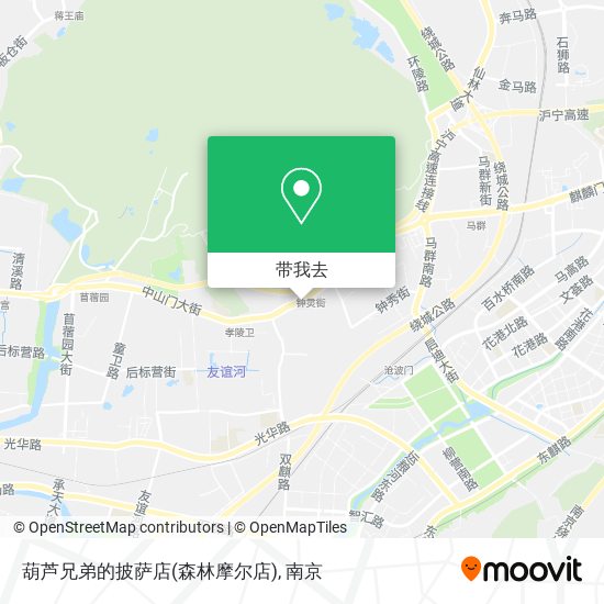 葫芦兄弟的披萨店(森林摩尔店)地图