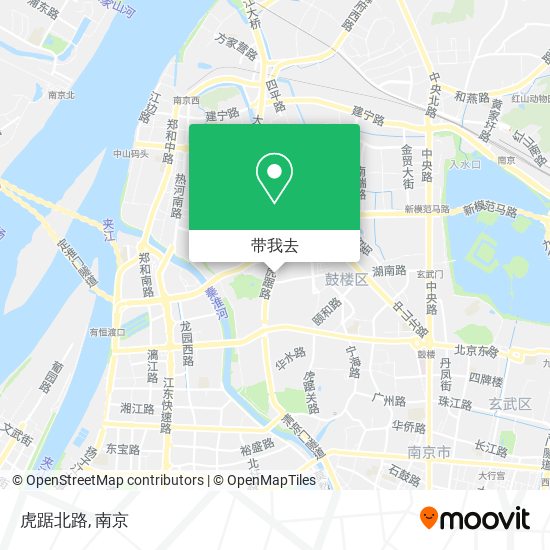 虎踞北路地图