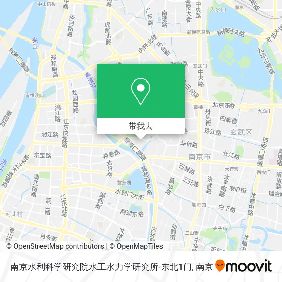 南京水利科学研究院水工水力学研究所-东北1门地图
