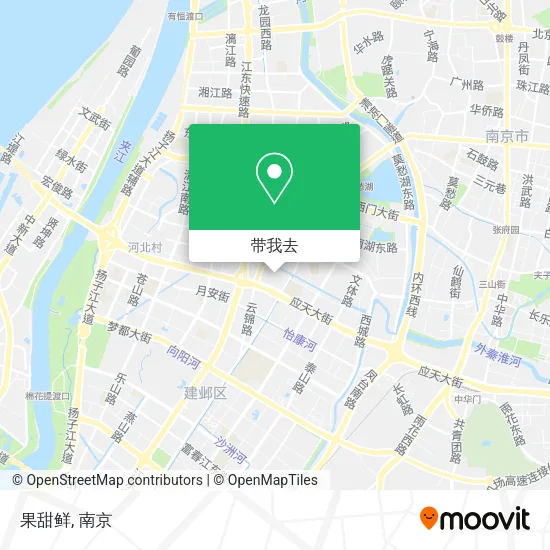 果甜鲜地图