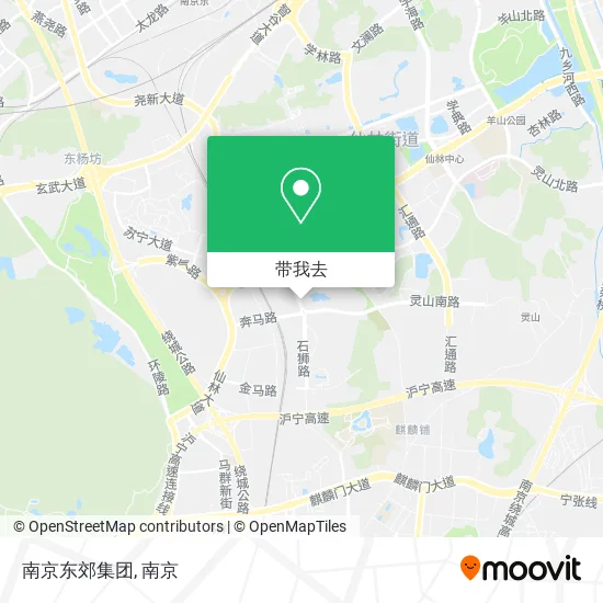 南京东郊集团地图