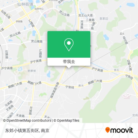 东郊小镇第五街区地图