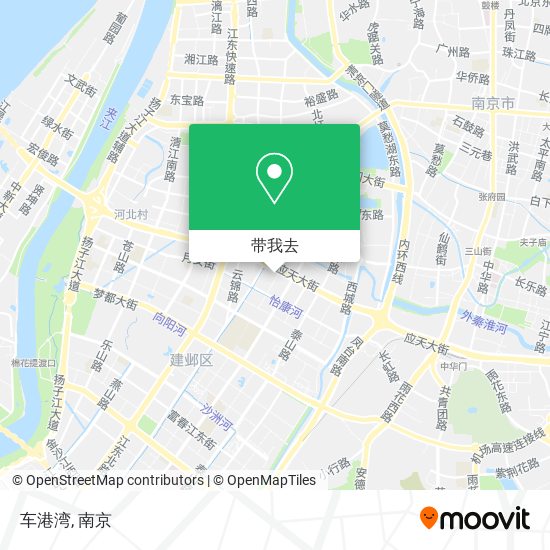 车港湾地图