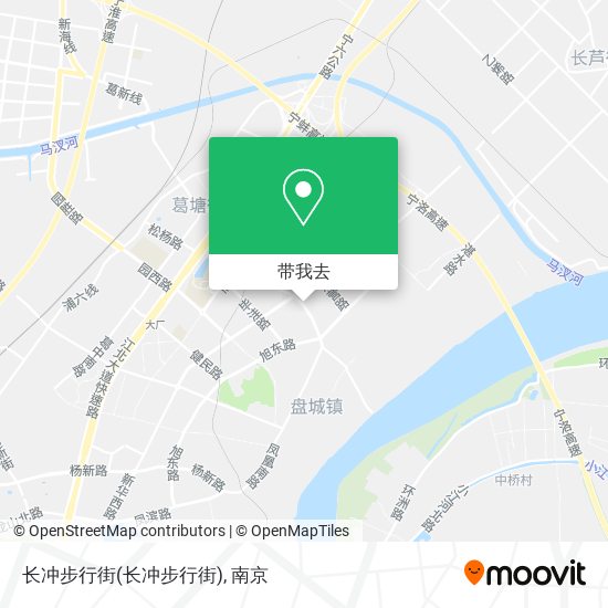 长冲步行街地图