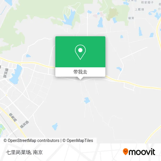 七里岗菜场地图